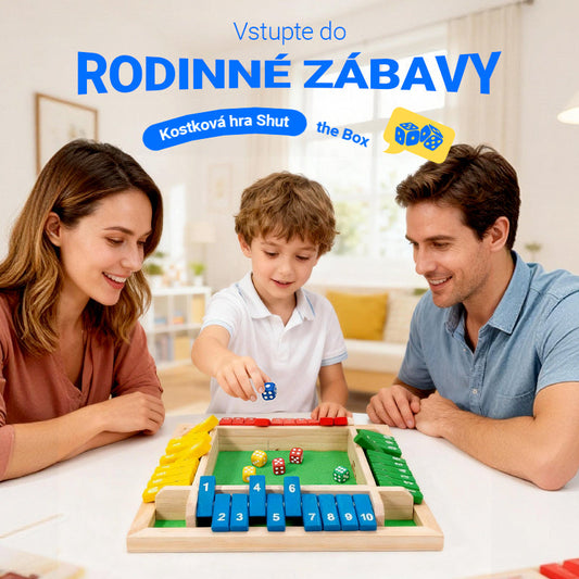🎲 ZÁBAVNÉ RODINNÉ HRY – Stolová hra Zatvorte škatuľu