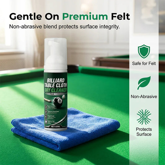50 % popust za omejen čas🎱 Pena za čiščenje biljardnih miz – ✨ Temeljito čiščenje in nežna nega platna 🧼💪
