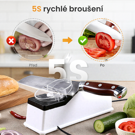 🔥49% zľava na horúce produkty 🔥 Elektrický brúsik na nože