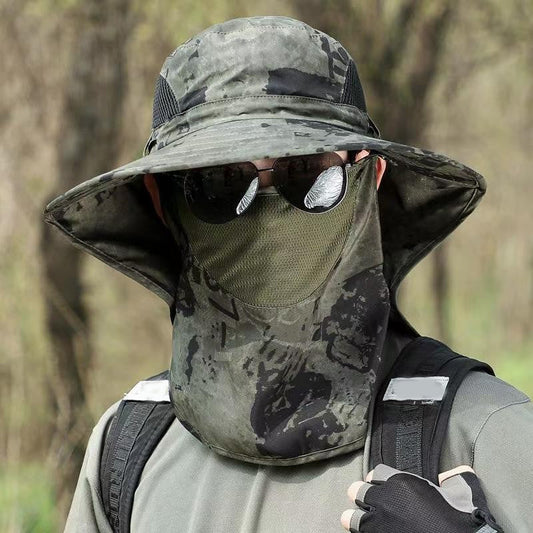 Unisex skladací klobúk typu bucket