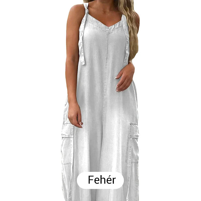 👗Dámske voľné nohavice s širokými nohavicami a vreckami