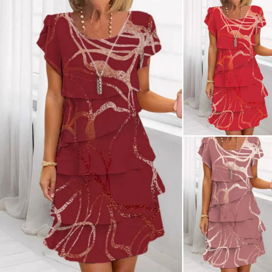 👗Elegantné dámske šaty s volánmi