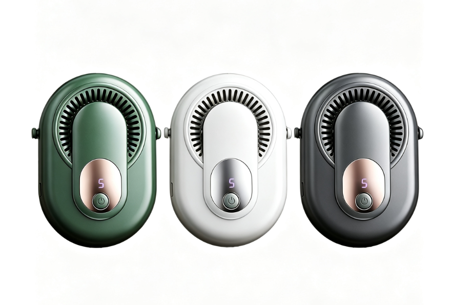 💨Časovno omejen 50 % popust🔋 Prenosni ventilator za pas 4 v 1 s 5 nastavitvami hitrosti in digitalnim LED zaslonom za hlajenje