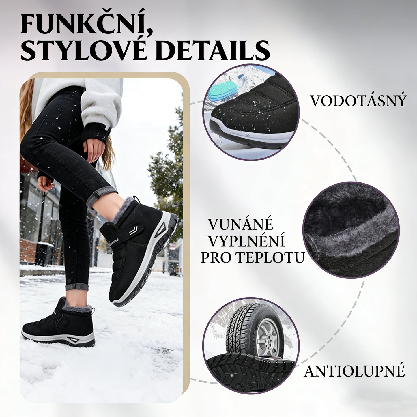 🔥Unisex zimné topánky s plyšovou podšívkou