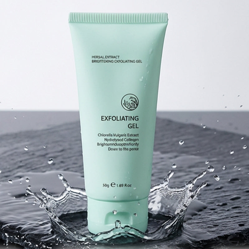 Leštiaci a exfoliačný gél s výťažkom z liečivých rastlín