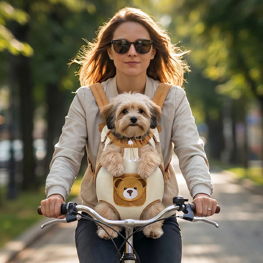 🐱🐶Priedny batoh pre domáce zvieratá s priedušnou konštrukciou, ľahko nositeľný, vhodný pre mačky a malé psy