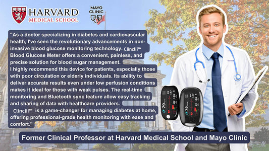 【🔥Kúp 1 získaj 1 zadarmo🔥】Clinclii™ GlucoSense laserové zariadenie na monitorovanie hladiny glukózy v krvi