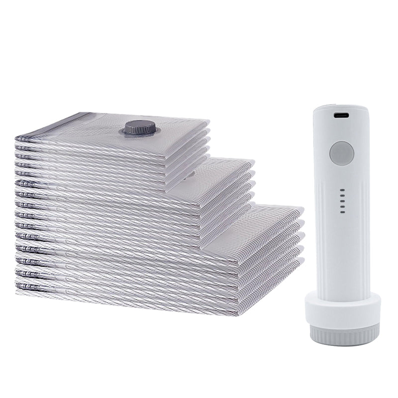 🔥Cestovné vákuové úložné tašky a prenosná sada pumpy