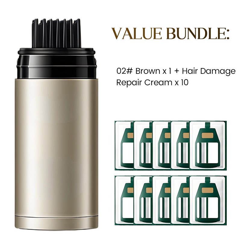 Hrebeň na okamžité farbenie šedivých vlasov