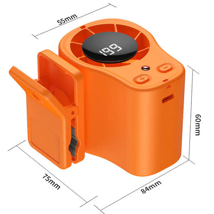 Bezdrôtový osobný ventilátor s LED displejom