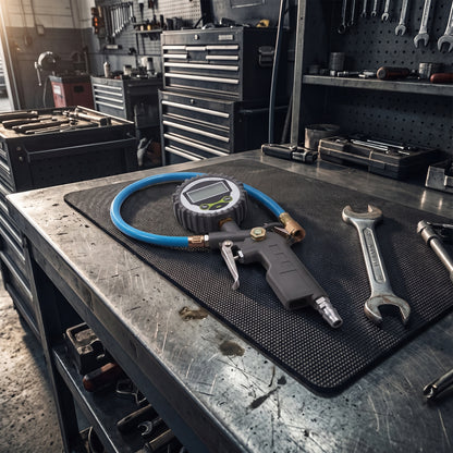 👨‍🔧🛠️ Časovo obmedzená ponuka 🔥 Digitálny manometer s predĺženou hadicou, mosadzný ventil, univerzálny vysoko presný nástroj na meranie tlaku pre osobné a nákladné autá