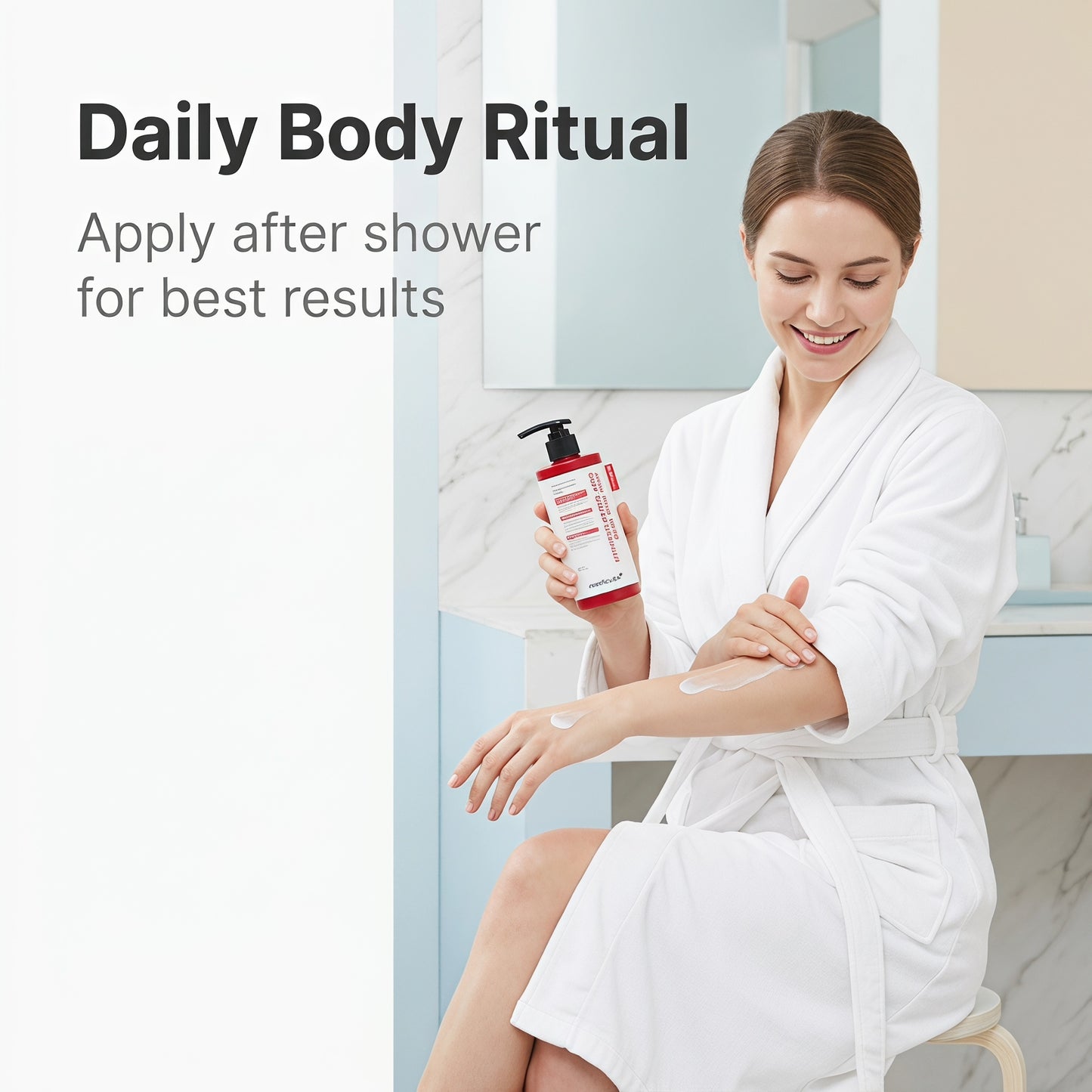 Časovo obmedzená 50% zľava 💧 Mierne kyslé exfoliačné telové mlieko na báze ryže, jemný zázrak na redukciu kožných príznakov pri keratóze pilaris 🍚