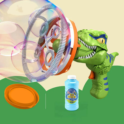 🎁 Elektrický reťazový stroj na fúkanie veľkých bublín – Neustále kúzlo, úžasná podívaná 🌿🦖