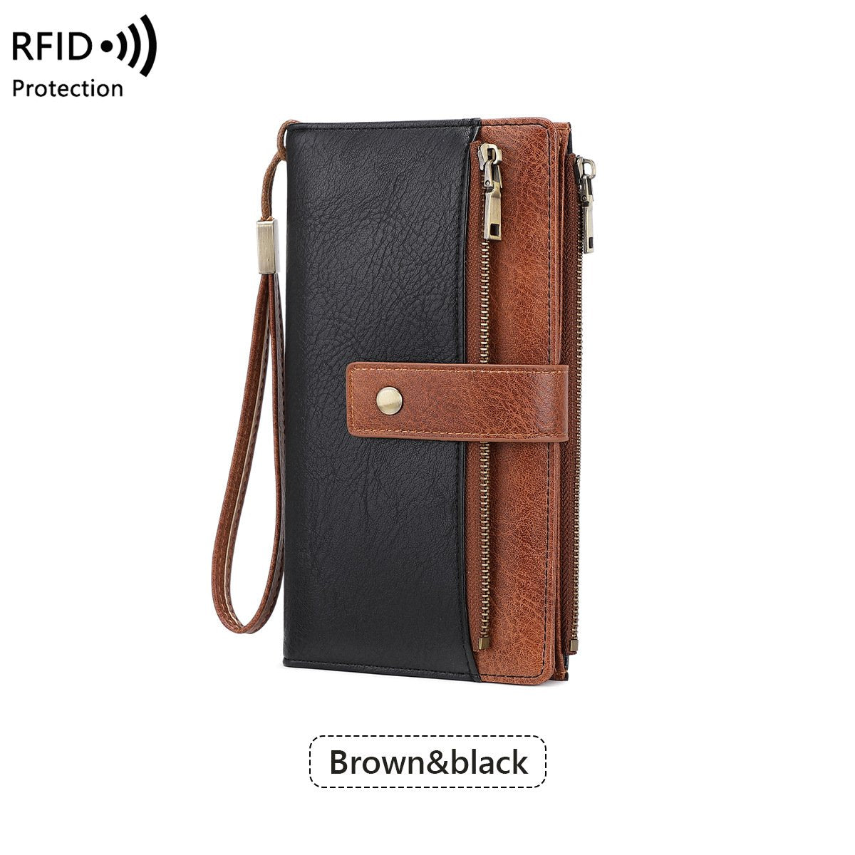 Dámska kožená peňaženka s RFID ochranou
