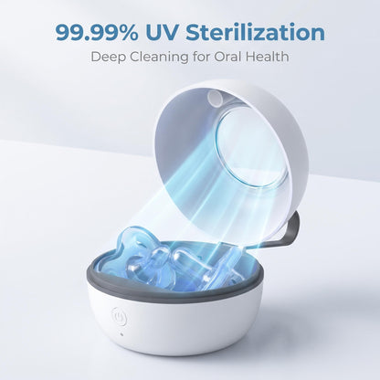 Časovno omejen 50 % popust! Prenosna škatla za UV sterilizacijo gosjih jajc, 99,99 % sterilizacija, nepogrešljiv pripomoček za čiščenje otroških izdelkov!