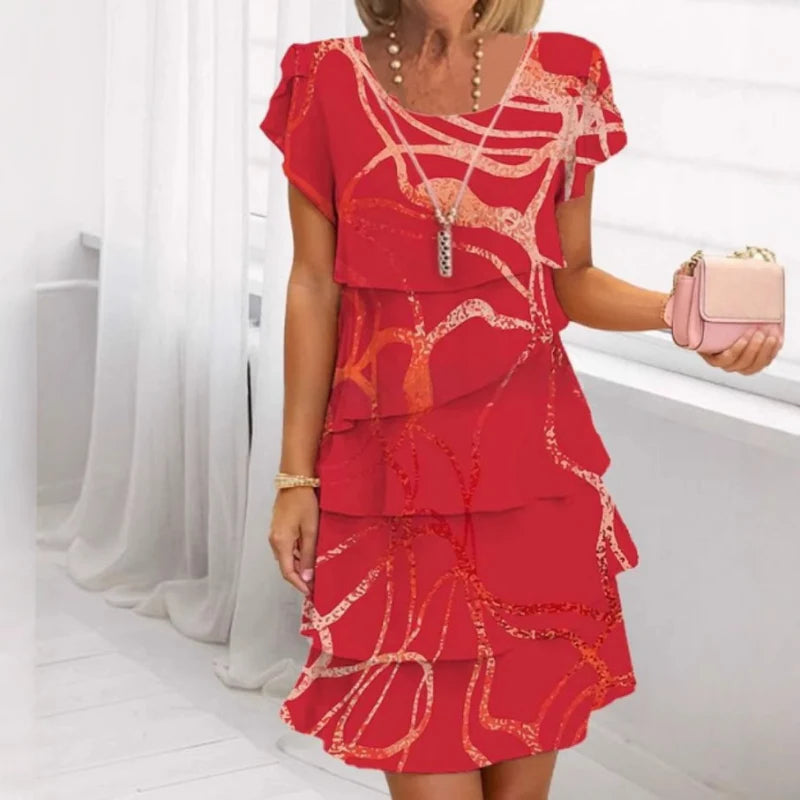 👗Elegantné dámske šaty s volánmi