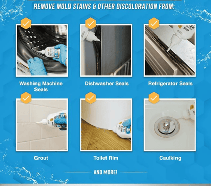 🚿 Účinný gél na odstránenie plesní a húb zo všetkých povrchov