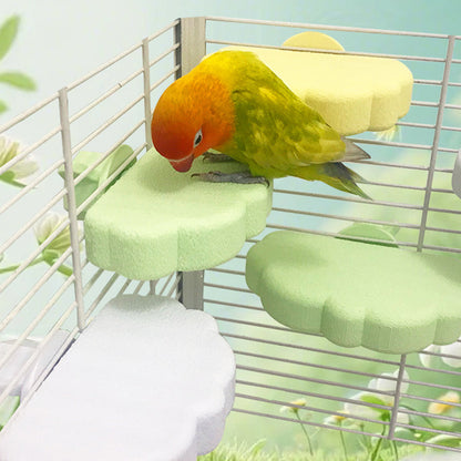 ☁️Stojan na papagáje Cloud Parrot｜PLA netoxická protišmyková platforma na ostrenie a odkladanie vtákov, odolná voči škrabancom🦜