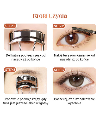 😍(🔥Kúp 1 a získajte 1 zadarmo🔥)Vodoodporna in odporna na znoj, podaljševalna in kodrajoča maskara