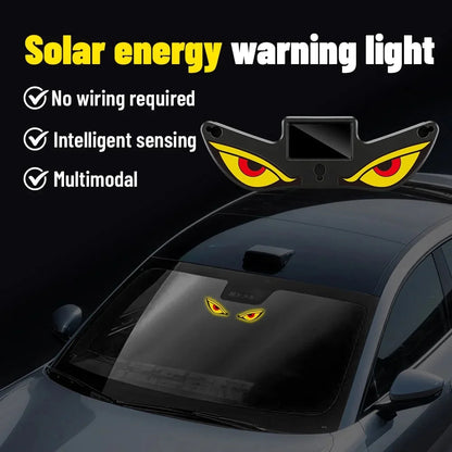 🔥Posledný deň – zľava 49 % – 🚗Solárna LED lampa do auta Demon Eye