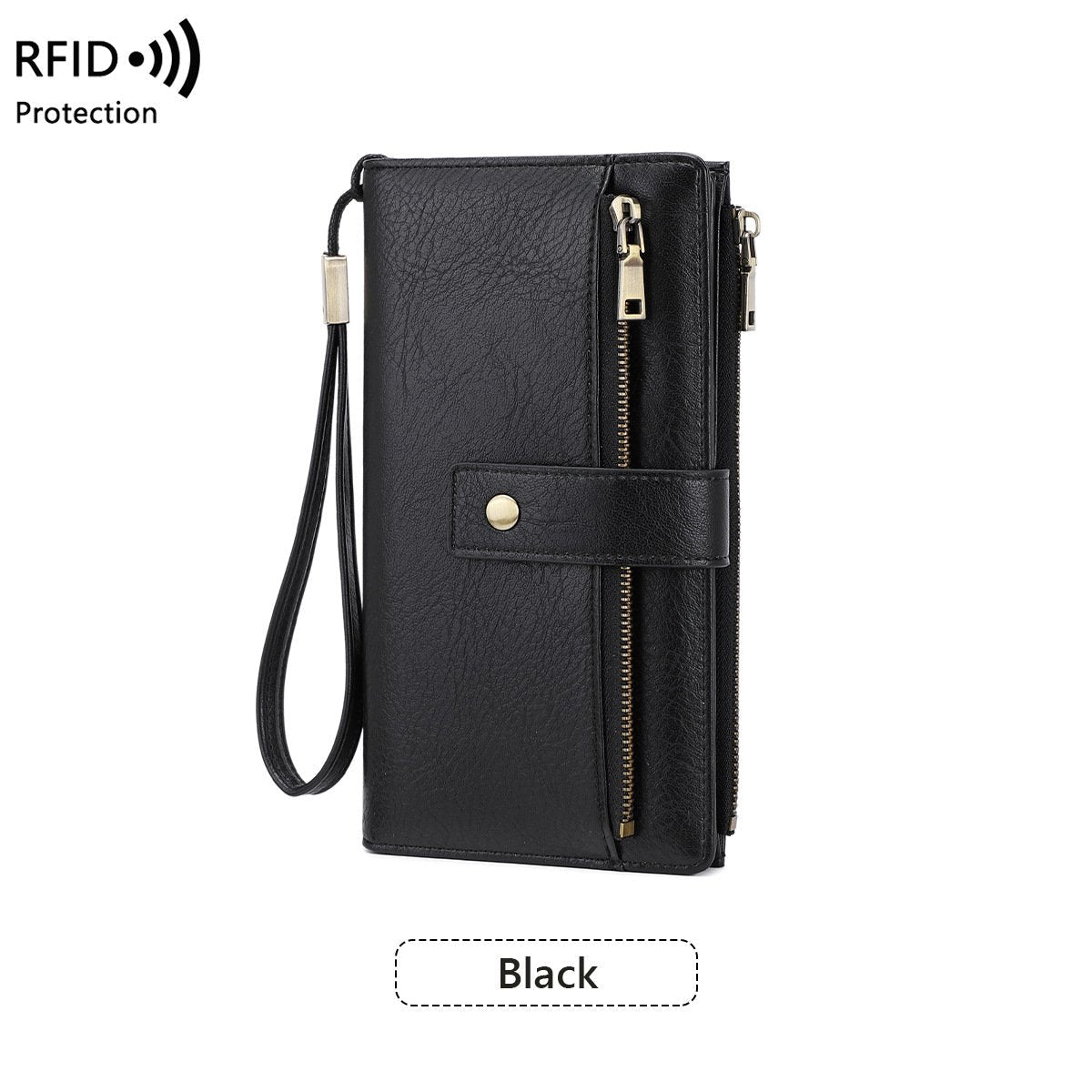 Dámska kožená peňaženka s RFID ochranou