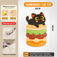 🍔🐱 Mačka s hamburgerjem