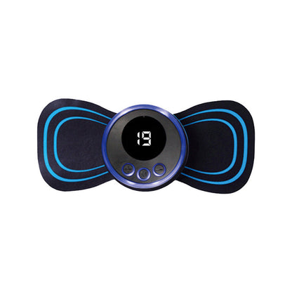 Prenosný masážny prístroj 8 v 1 - LCD úľava od bolesti