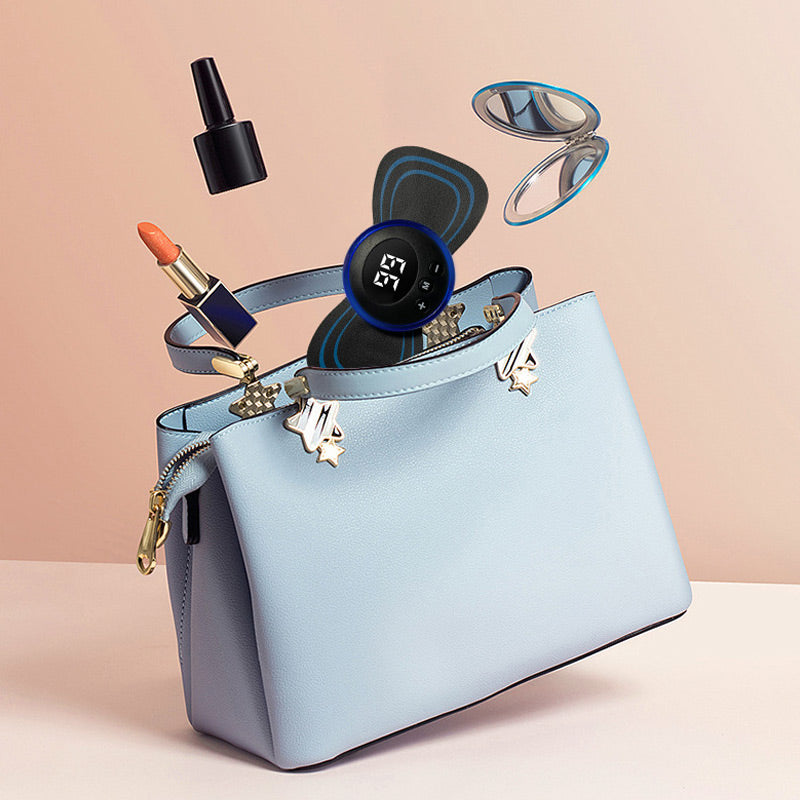 Prenosný masážny prístroj 8 v 1 - LCD úľava od bolesti