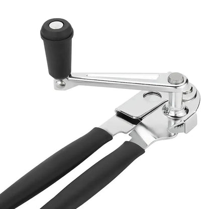 Ergonomický ručný otvárač konzerv s otočnou rukoväťou o 360°