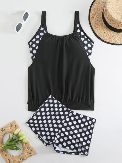 👙 Ženske dvodelne kopalke s pikami – Elegantne in udobne poletne obleke! Genfien