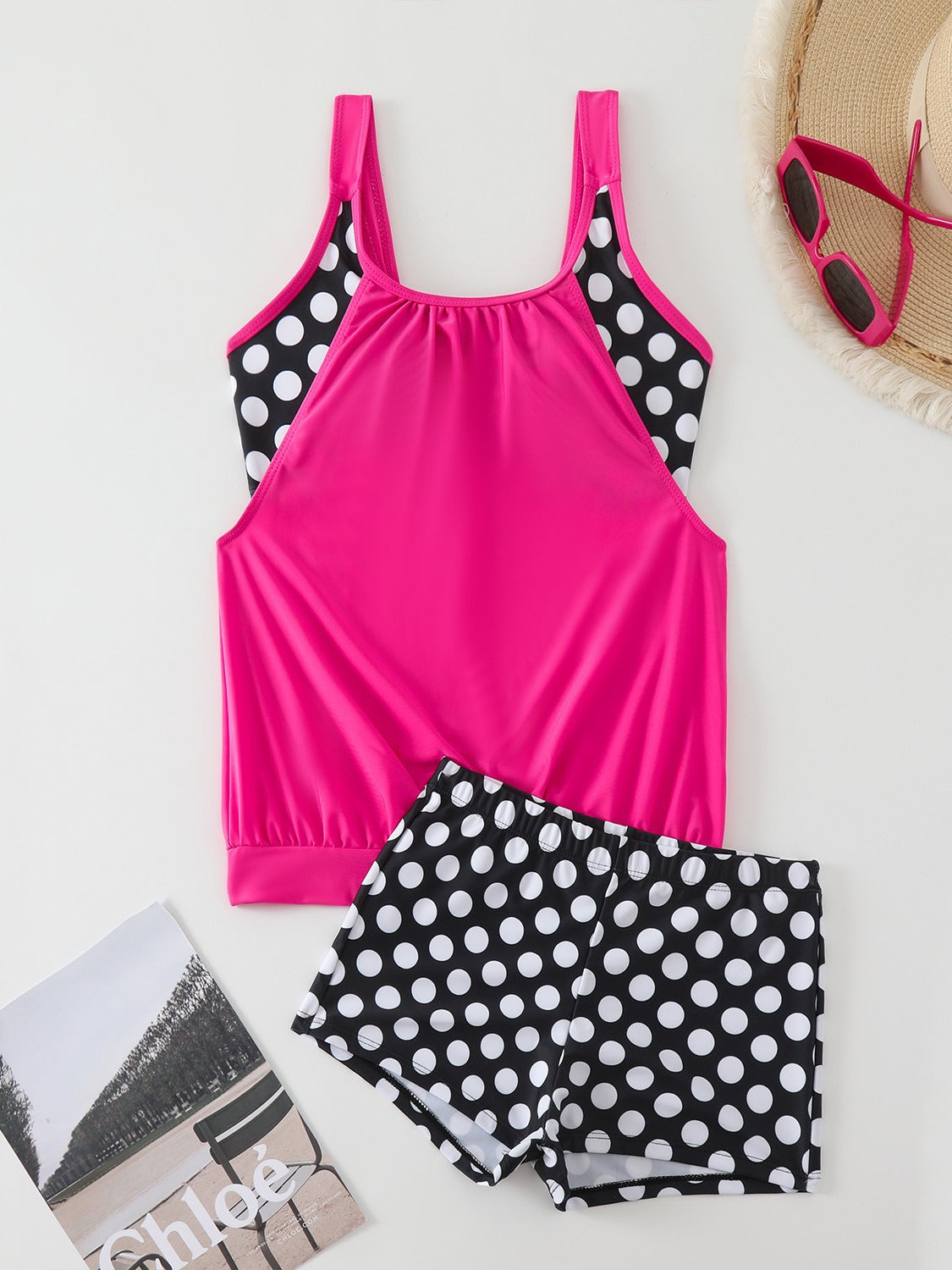 👙 Ženske dvodelne kopalke s pikami – Elegantne in udobne poletne obleke! Genfien