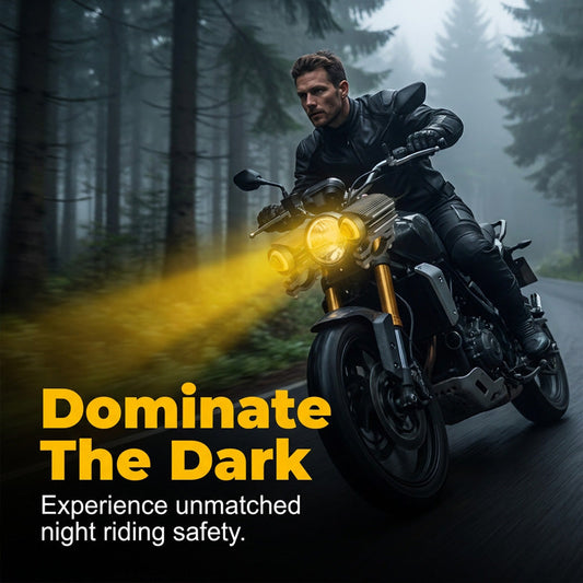 🔥Časovo obmedzená ponuka: Univerzálny LED svetlomet pre motocykle🚗