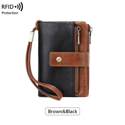 Dámska kožená peňaženka s RFID ochranou