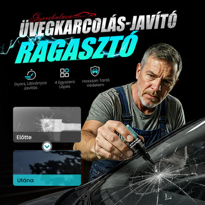 Gél na opravu škrabancov na skle