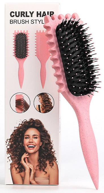 💇‍♀️Časovno omejena 50 % popusta🌊Glavnik za razvozlavanje in oblikovanje kodrastih las, primeren za mokro in suho uporabo, nežen do las.