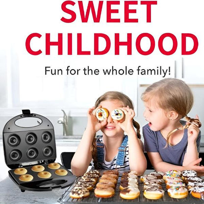 🍩Časovo obmedzená zľava 50 %⏱3-minútový rýchlopečiaci mini strojček na šišky, obojstranný ohrev, nevyhnutnosť pre domáce pečenie s deťmi