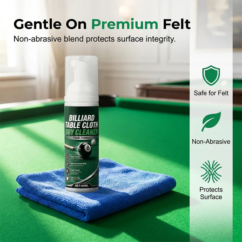 50 % popust za omejen čas🎱 Pena za čiščenje biljardnih miz – ✨ Temeljito čiščenje in nežna nega platna 🧼💪