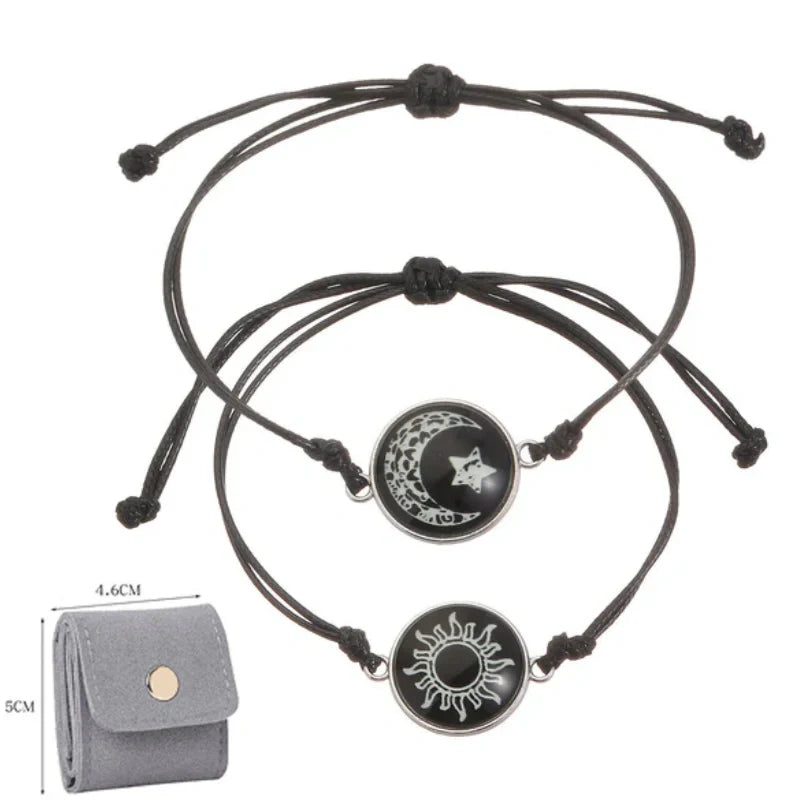 💞Náramok Slnka a Mesiac