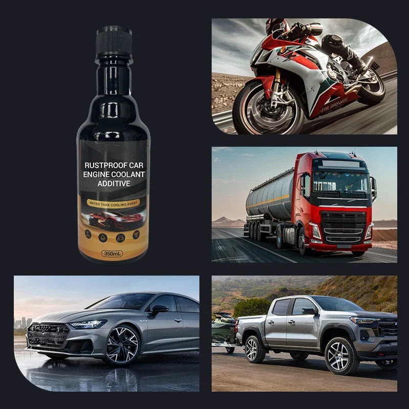 🔥✨Časovno omejen 50 % popust🌡️ 5-v-1 zaščita hladilne tekočine, zaviralec rje, odstranjevalec vodnega kamna, zaščita pred visokimi temperaturami za rezervoarje za vodo🛡️