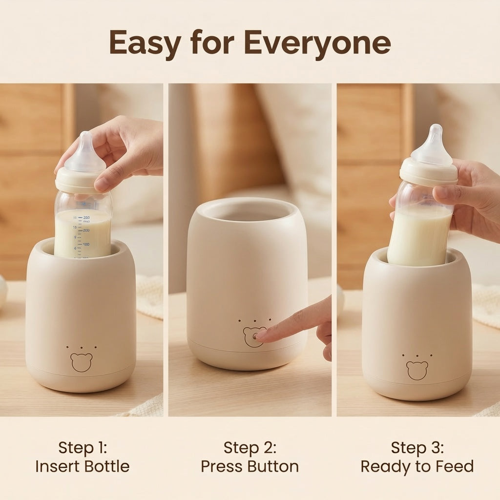 🍼Plne automatická elektrická trepačka na dojčenské fľaše | Príprava mlieka bez bublín a zázrak proti kolike🤱💤
