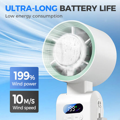 ❄️ZĽAVA!💨 Prenosný ventilátor s rozprašovaním vody – 3 nastavenia rýchlosti, chladenie rozprašovaním – Platba pri doručení ⚡✅