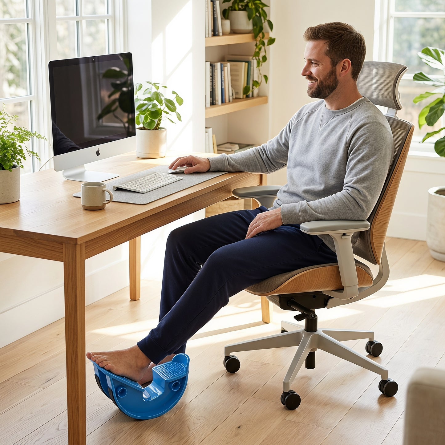 Časno omejen 50 % popust🦶 Kolo za raztezanje ahilove kite – 🧘‍♂️ Ergonomična zasnova in terapija gibanja brez bolečin 🌿✨