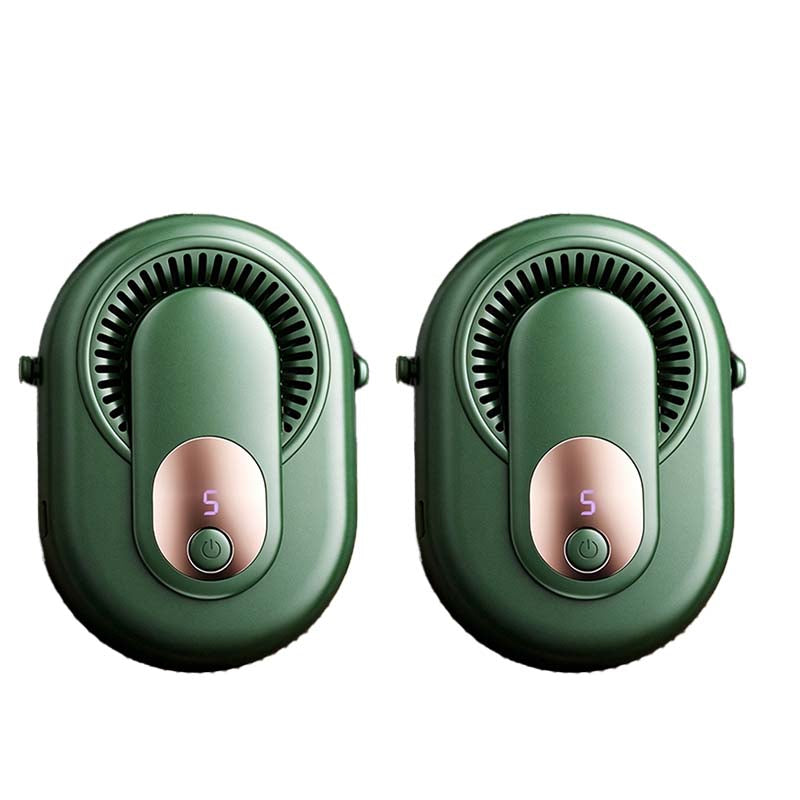 💨Časovno omejen 50 % popust🔋 Prenosni ventilator za pas 4 v 1 s 5 nastavitvami hitrosti in digitalnim LED zaslonom za hlajenje