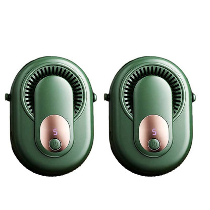 💨Časovno omejen 50 % popust🔋 Prenosni ventilator za pas 4 v 1 s 5 nastavitvami hitrosti in digitalnim LED zaslonom za hlajenje