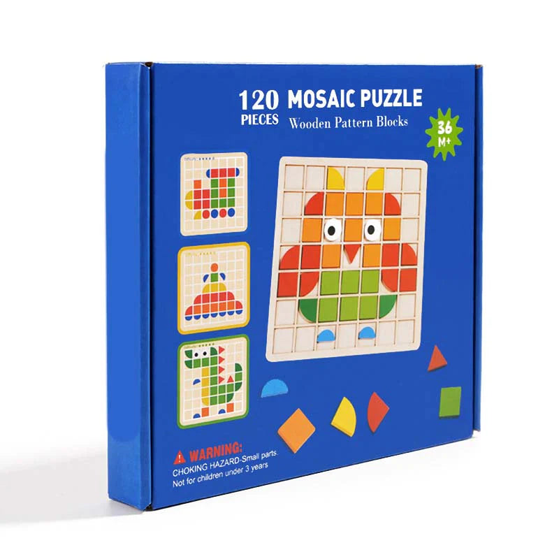 🧩 Rozvíjajte kognitívne schopnosti – Farebné drevené puzzle so zvieracími motívmi – Platba pri prevzatí 🦁️✨