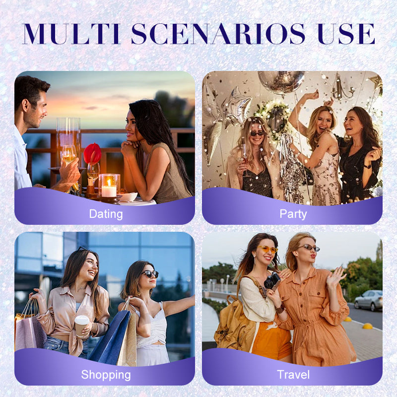 ✨💫Trblietavý sprej na celé telo - vhodný na tvár, vlasy a oblečenie; dlhotrvajúci trblietavý styling na párty