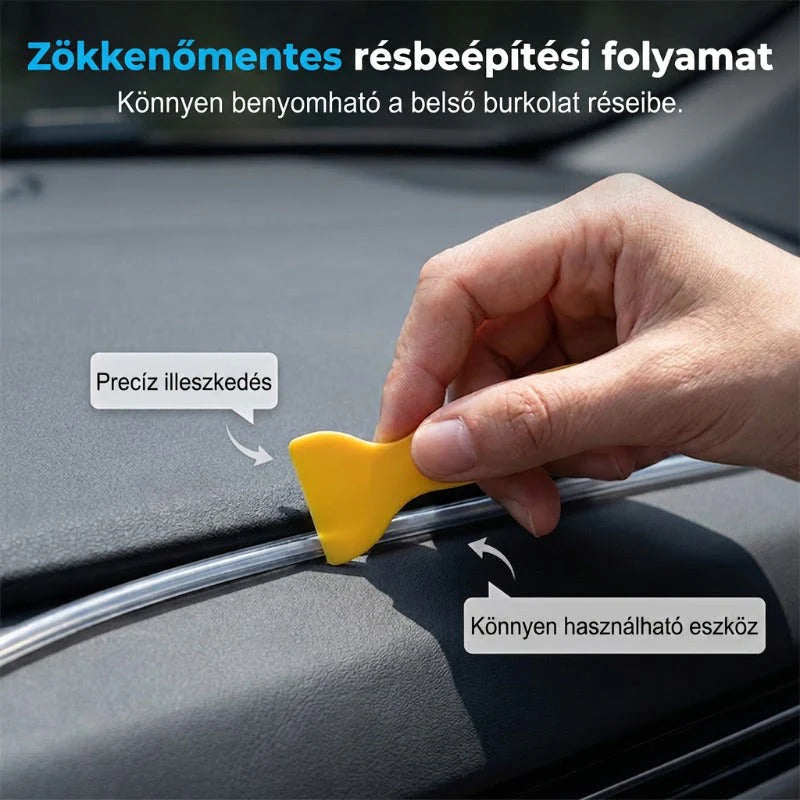 🌈Flexibilné optické ambientné osvetlenie v aute｜Nastaviteľné viacfarebné RGB osvetlenie, ktoré okamžite maximalizuje atmosféru vo vnútri auta🚗