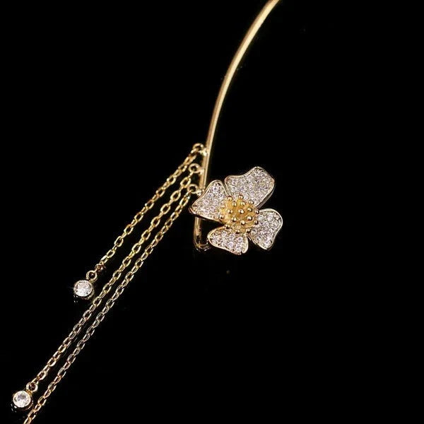 Náušnice Butterfly Tassel Ear Cuffs: sofistikované a elegantné
