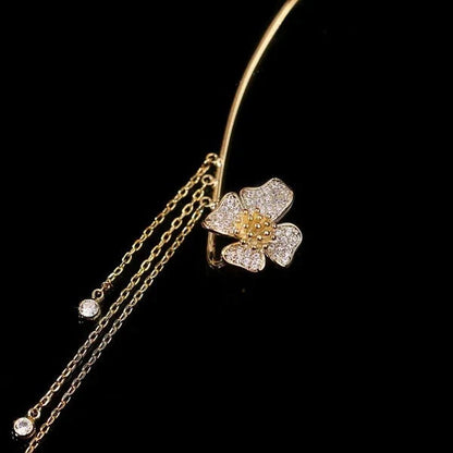 Náušnice Butterfly Tassel Ear Cuffs: sofistikované a elegantné