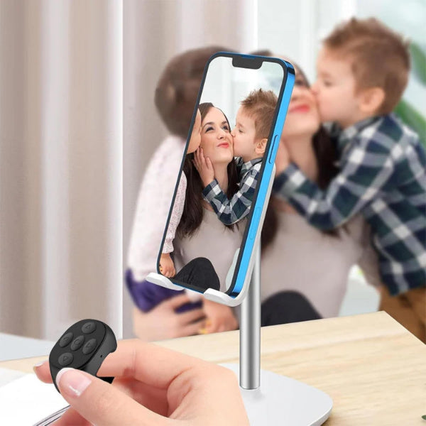🤳Časovno omejen 50 % popust⚡ Daljinski upravljalnik Bluetooth Ring, 10-metrsko orodje za selfije na daljavo, aplikacija ni potrebna, naprava za obračanje strani